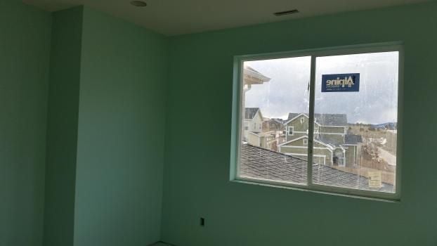 A recent painter job in the  area